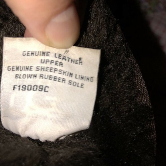 UGG Classic Short 5825 Womens Chocolate Brown Suede Fur Boots Size 9 - Picture 11 of 11